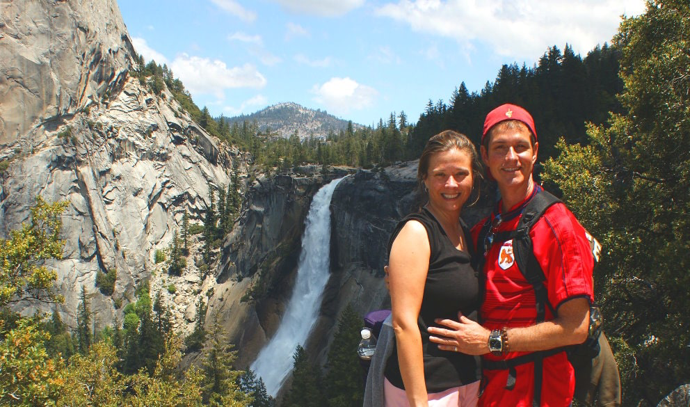 Tageswanderungen am besten Yosemite Park Trails fällt Bergwanderführer