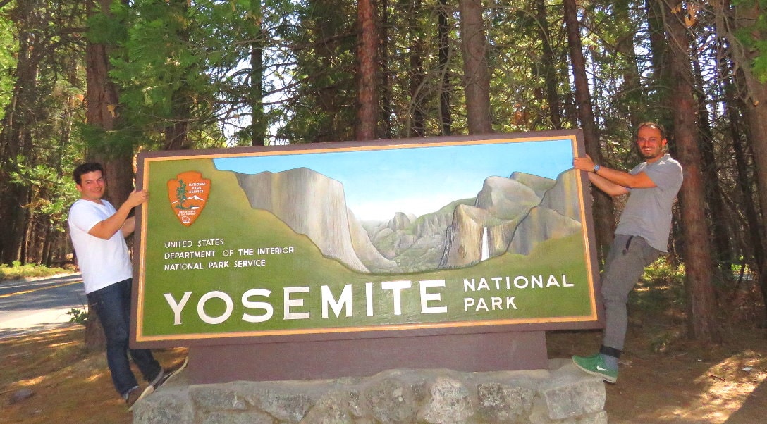 Dinge, die man im Land des Parks sehen kann Yosemite