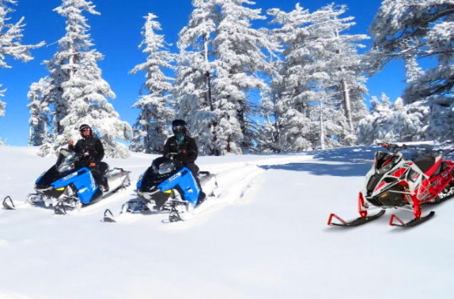 snowmonile tour snow rides tahoe adventures