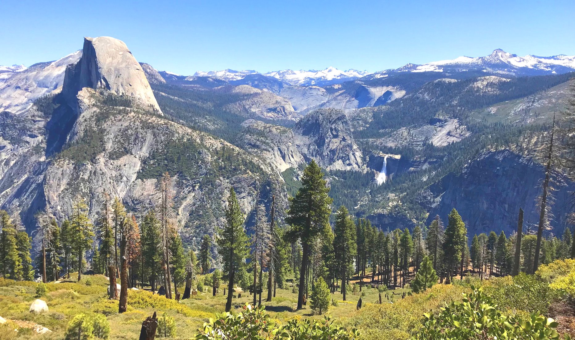trilhas para caminhadas Yosemite park